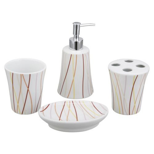 Set accesorii ceramica 4 buc Funny
