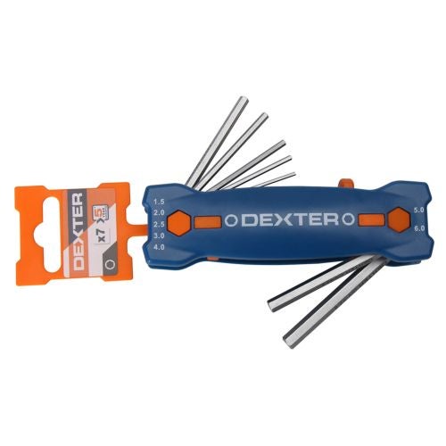 Set 7 chei hexagonale imbus 1.5 - 6 mm