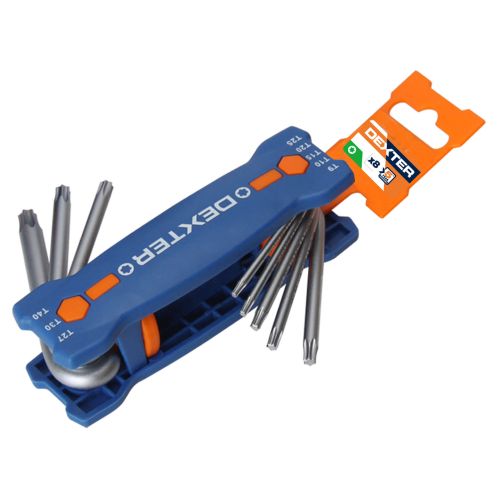 Set 8 chei torx 9 - 40 mm Dexter