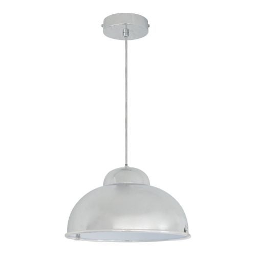 Corp suspendat E27, metal crom, diametru 31 cm "Farell"