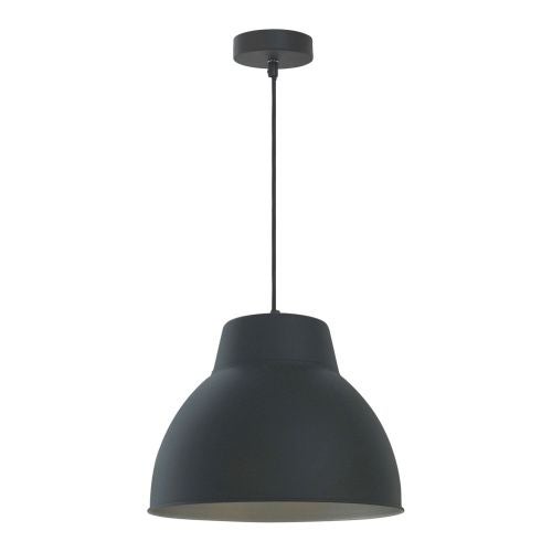 Corp suspendat E27, metal negru mat, diametru 45 cm "Mezzo"
