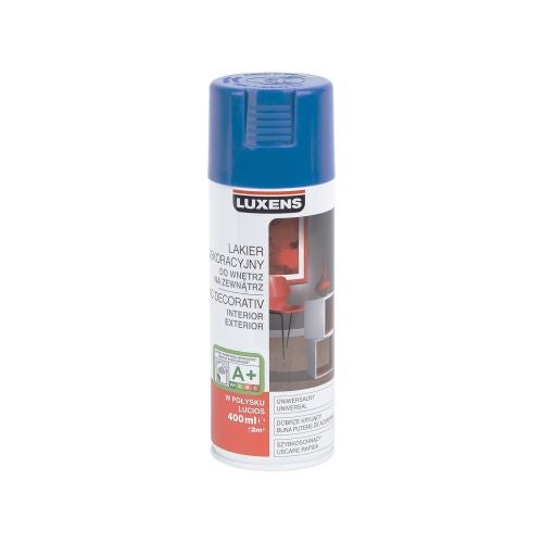 Spray lucios Luxens albastru RAL5010 400 ml