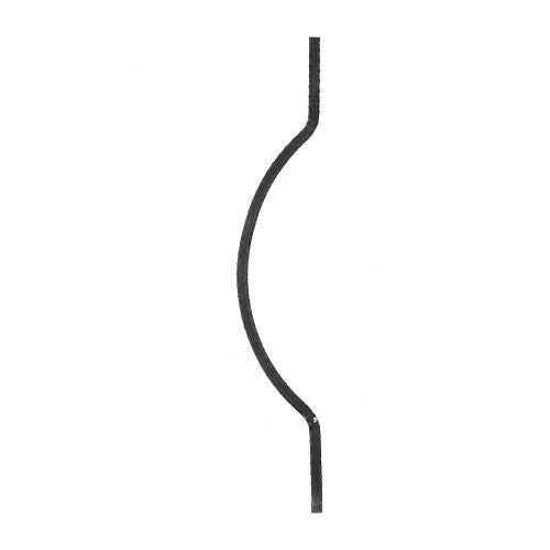 Platbanda arcuita "ARC005" 210 x 1170 mm