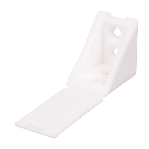 Conector plastic 35 x 35 x 25 mm alb