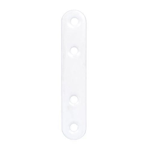 Banda asamblare plata otel alba 80 x 15 mm