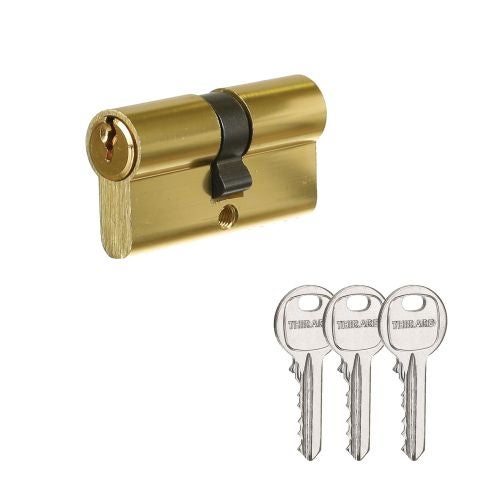 Cilindru cu 3 chei 30 x 30 mm