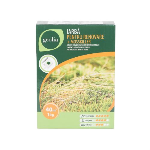Gazon renovare si antimuschi Geolia 1 kg