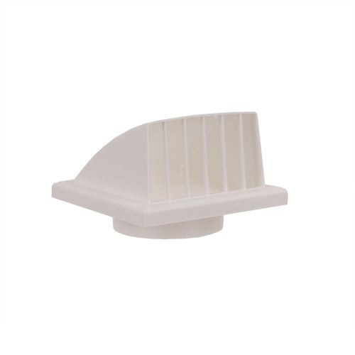 Grila antiploaie cu clapeta 10 cm plastic