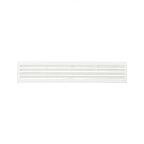 Grila ventilatie dubla usi 43 x 8 cm plastic