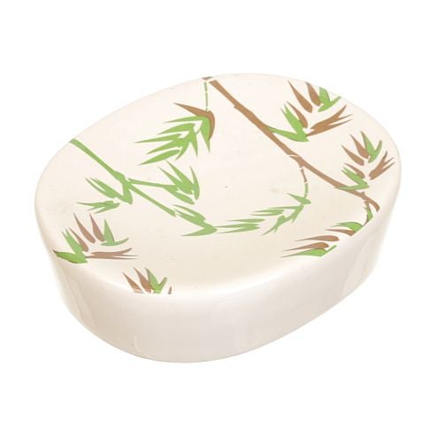 Savoniera stativa ceramica decor bambus