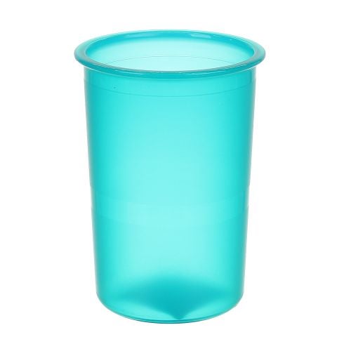 Pahar igiena dentara plastic albastru Line