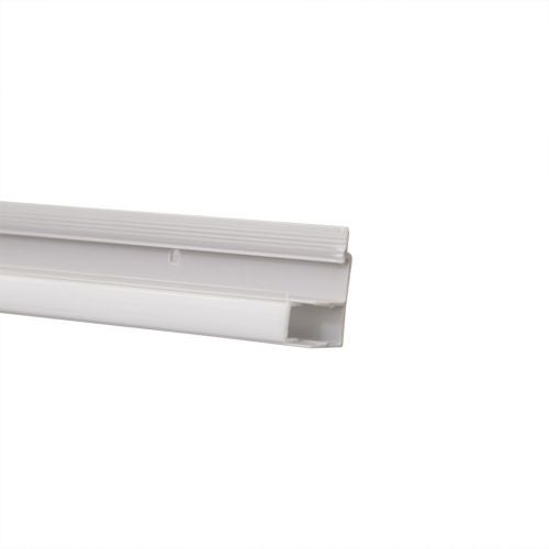 Plinta PVC LED 2400 x 42 x 17 mm gri satin