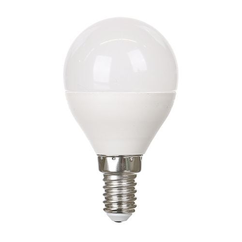 Bec alb sferic LED E14, 3 w, 2700K
