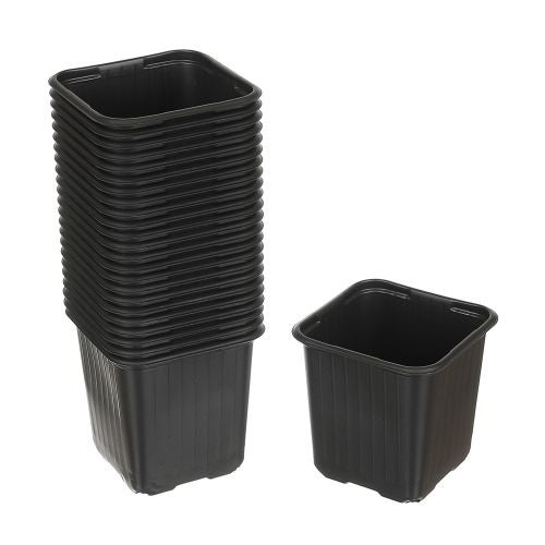 Set 24 buc ghiveci pentru rasad 8 x 8 cm