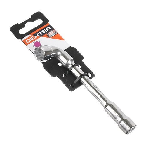 Cheie tubulara cotita 10 mm Cr-V Dexter