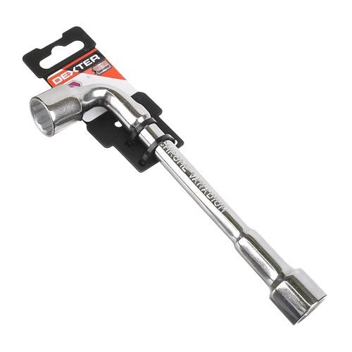 Cheie tubulara cotita 17 mm Cr-V Dexter