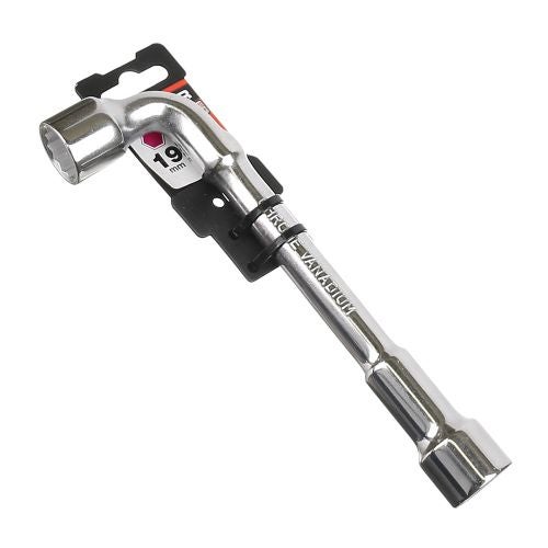 Cheie tubulara cotita 19 mm Cr-V Dexter