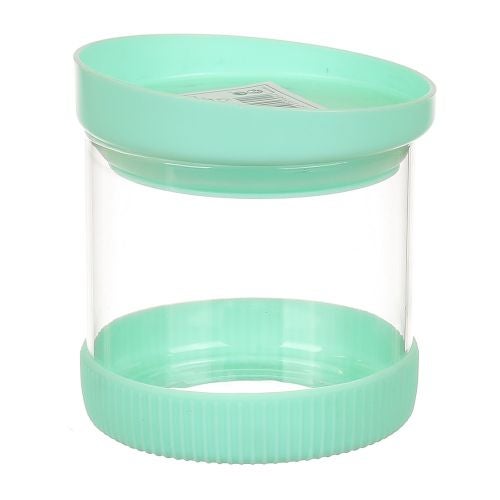 Borcan condimente sticla 480 ml verde