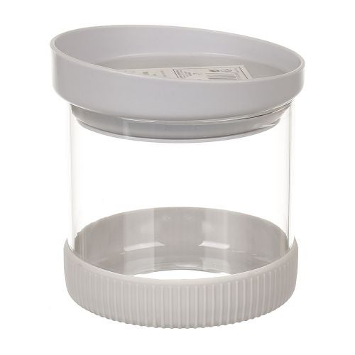 Borcan condimente sticla 480 ml gri