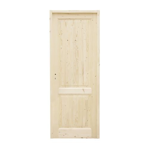 Usa Interior Lemn Natur Cu Toc Larisa Plina Latime 78 Cm Stejar Dreapta