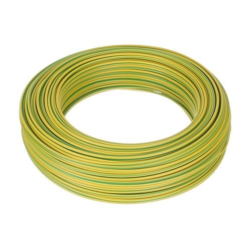 Cablu electric FY 2.5 mmp H07 V-U 100 m verde-galben