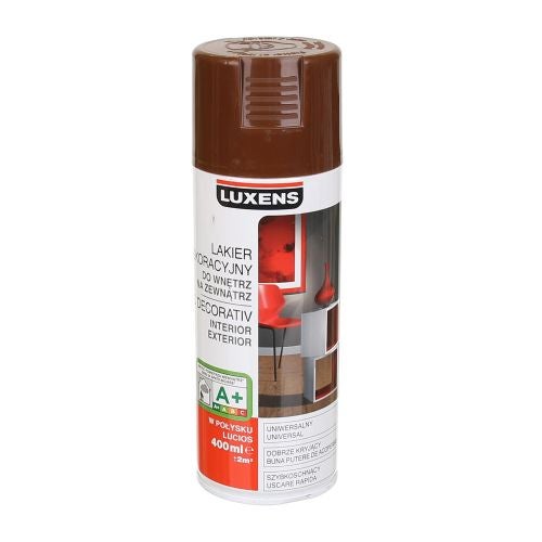 Spray lucios Luxens maro RAL 8011 400 ml