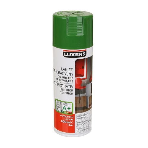 Spray lucios Luxens verde RAL6002 400 ml