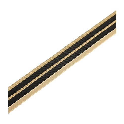 Profil treapta 40x25 mm / 0.9 m aluminiu antiderapant auriu
