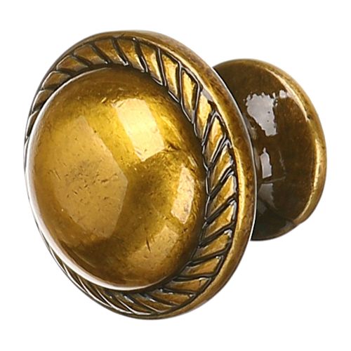 Buton mobila zamac bronz 25 mm