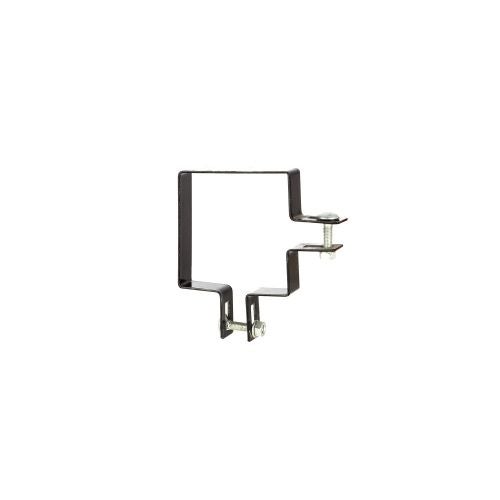 Clema colt 5 x 5 cm negru RAL 9005