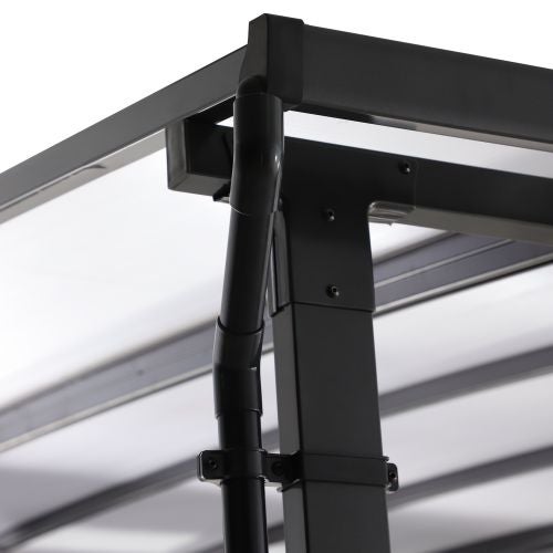Pergola gradina Naterial Yena, pentru perete, aluminiu/otel, 400 x 350 ...