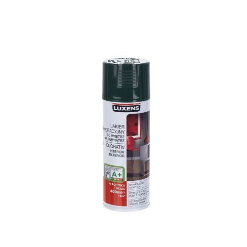 Spray lucios Luxens verde RAL6005 400 ml