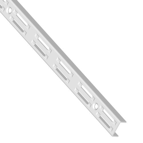 Set 10 Suporti Tip U Pentru Sina 37 Cm Alb