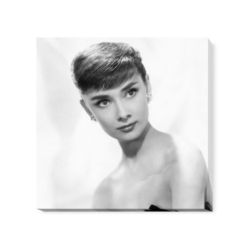 Canvas 100 x 100 cm "Beautiful Audrey"