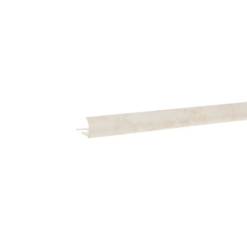 Profil colt exterior PVC 9 mm x 2.5 m EM27 marmorat