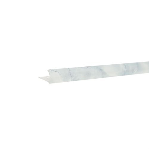 Profil colt exterior PVC 9 mm x 2.5 m EM40 marmorat