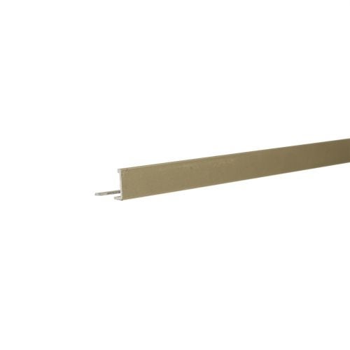 Profil aluminiu terminatie 10 mm x 2.5 m auriu mat