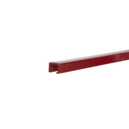 Listel decorativ aluminiu 12 mm x 2.5 m R3003 rosu