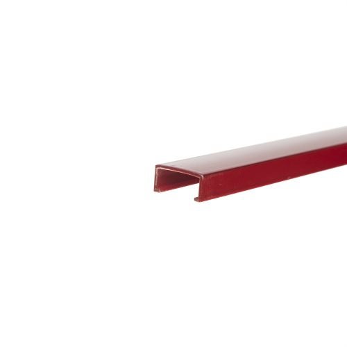 Listel decorativ aluminiu 20 mm x 2.5 m R3003 rosu