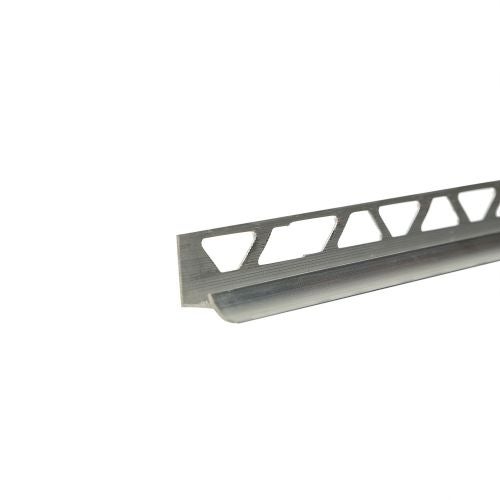 Profil colt interior aluminiu 9 mm x 2.5 m argintiu