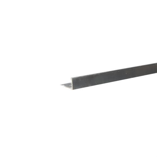 Profil aluminiu finisaj 8 mm x 2.5 m 00 argintiu mat
