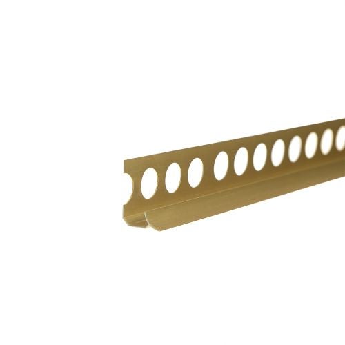Profil colt interior 10 mm x 2.5m auriu mat