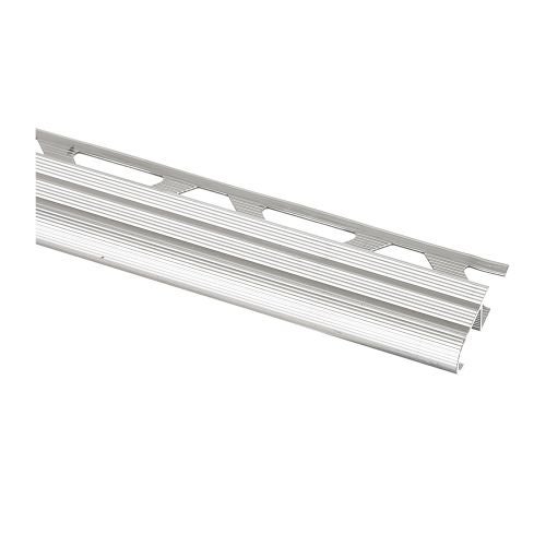 Profil aluminiu treapta 22 mm x 2.5 m aurgintiu Venezia Plus