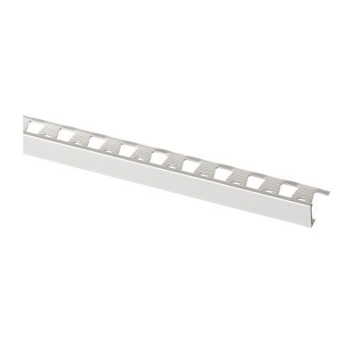 Profil aluminiu finisaj 10 mm x 2.5 m 00 argintiu mat