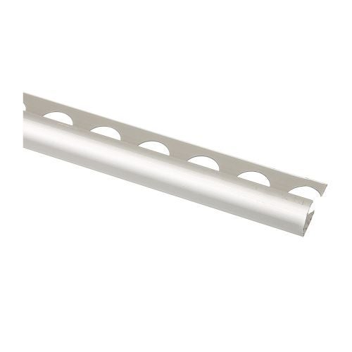 Profil colt exterior 11 mm x 2.5 m argintiu mat