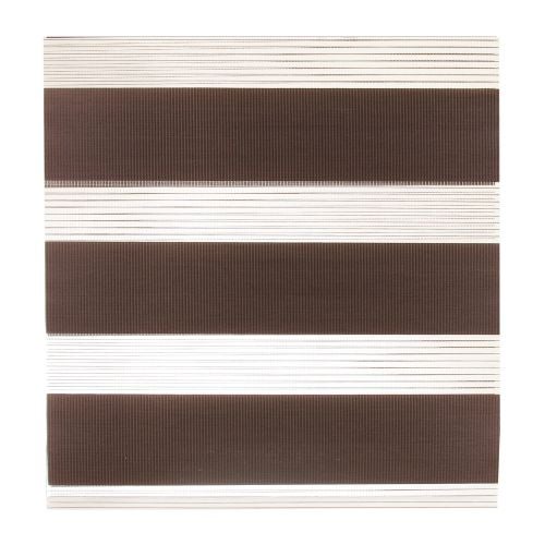Roleta zi / noapte maro 140 x 175 cm