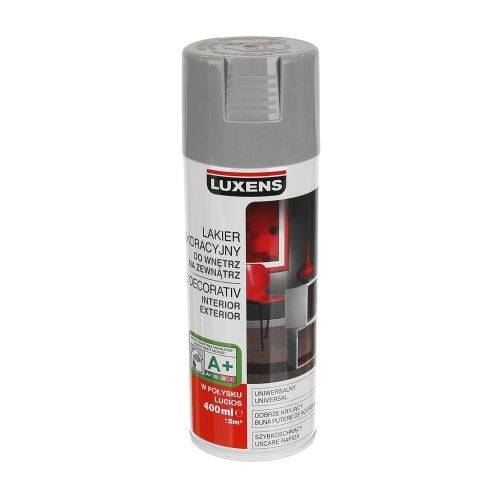 Spray lucios Luxens gri argintiu RAL7001 400 ml