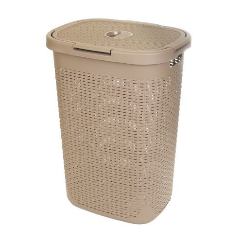 Cos rufe 60L imitatie ratan Cottage brun