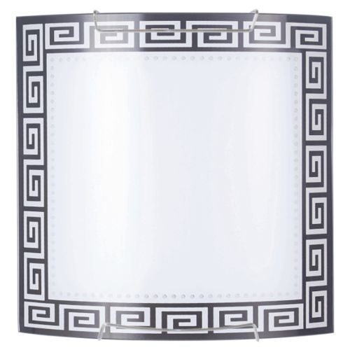 Aplica E27, metal si sticla, Medea