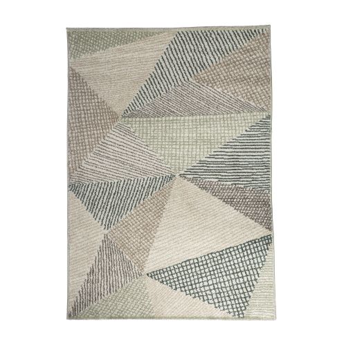 Covor polipropilena 70 x 140 cm Porto triunghi verde
